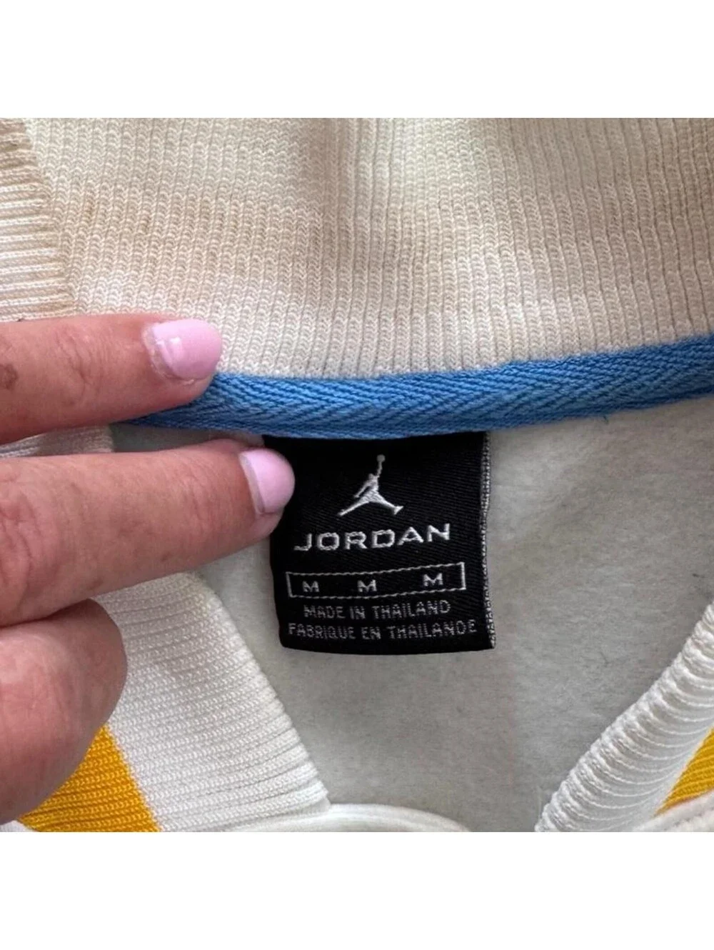 VINTAGE RARE Jordan brand suit top, (warm-up jacket) size medium